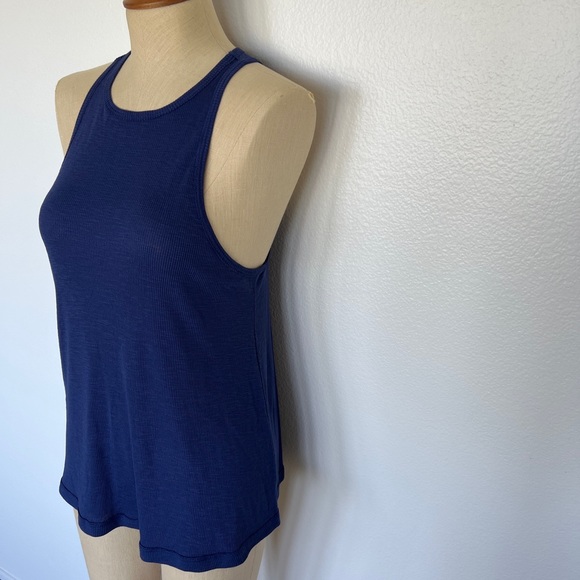 Lorna Jane 041712 Gisele Rib Tank Blue Size S - Picture 9 of 12
